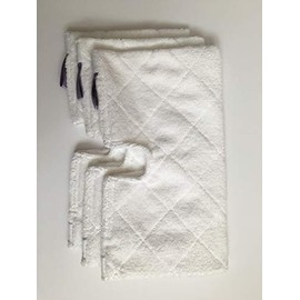 3 Replacement Standard Pads Compatible with Shark Euro Pro Pocket Steam Mop S3501 S3601 S3901
