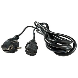 5m IEC Cable 230V 10A Power Cable 3-Pin Power Cable Black