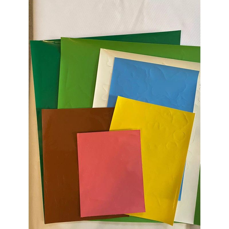 Stik-EES Easter Spring Garden Window Clings Vintage Stik-EES Bunny Squirrel