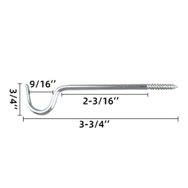 Kowibcl 4pcs Single Curtain Rod Support,Simple Curtain Rod Bracket Without Screws,2-1/2inch