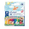 STAEDTLER Noris Club Half Length Coloured Pencil - Multi-Coloured, Pack