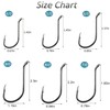 Octopus Fishing Hooks High Carbon Steel Jig Hooks Offset Sport