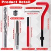 LEONTOOL 30 Pieces M8 x 1.25 Helicoil Thread Repair Kit,
