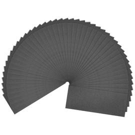 HARFINGTON 45pcs Sandpaper 400 Grit 9 x 3.6 Inch Waterproof Backing Silicon Carbide Abrasive Wet Dry Sanding Sheets for Wood Finishing, Metal Sanding, Automotive Polishing