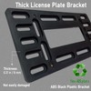 BGGTMO License Plate Bracket Holder- Front License Plate Mounting Kit,