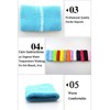 Jjoias 6 inch Sports Wristbands Wrist Sweatbands for Men &
