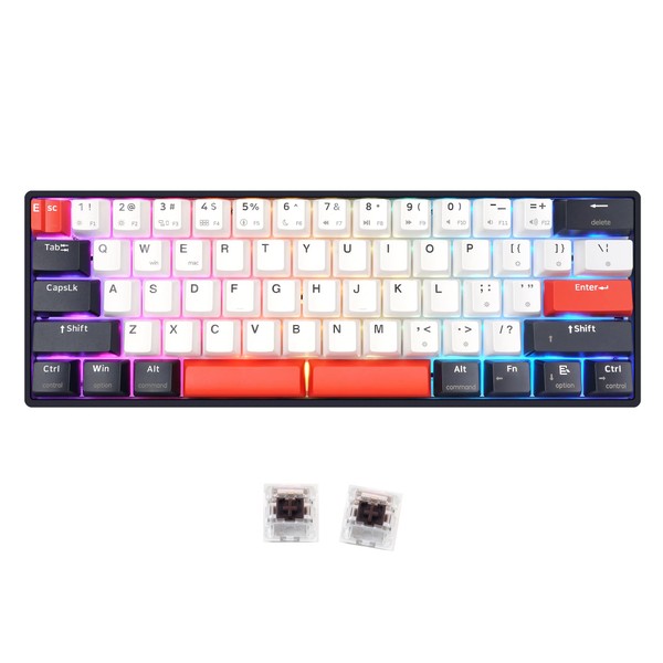 MOLGRIA SKYLOONG GK61 Dual-Space RGB Backlit Gaming Keyboard with Hot