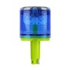 Aolyty Solar Strobe Warning Light 360 Degree Single Column Super