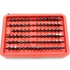 100 Pcs Screwdriver Bit Set, 1/4” Hex Multi Bit Screwdriver