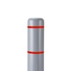 BollardGard 7" x 52" Bollard Cover Gray - Innoplast (Gray