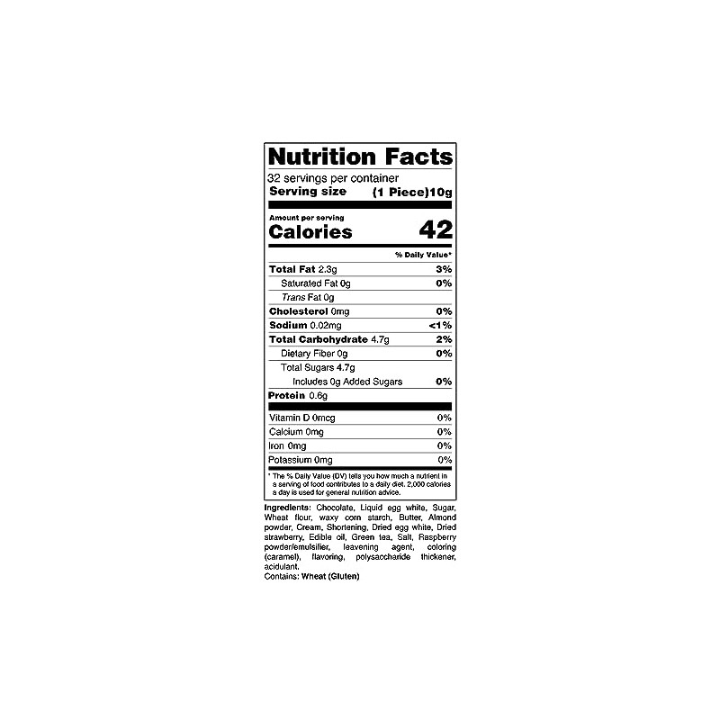 Kukkia Cookies 32 Pieces 4 Flavors Chocolate, Strawberry, Dark Chocolate,