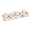 1:12 Scale Dollhouse Sofa Hand Crafted High Simulation Miniature Sofa