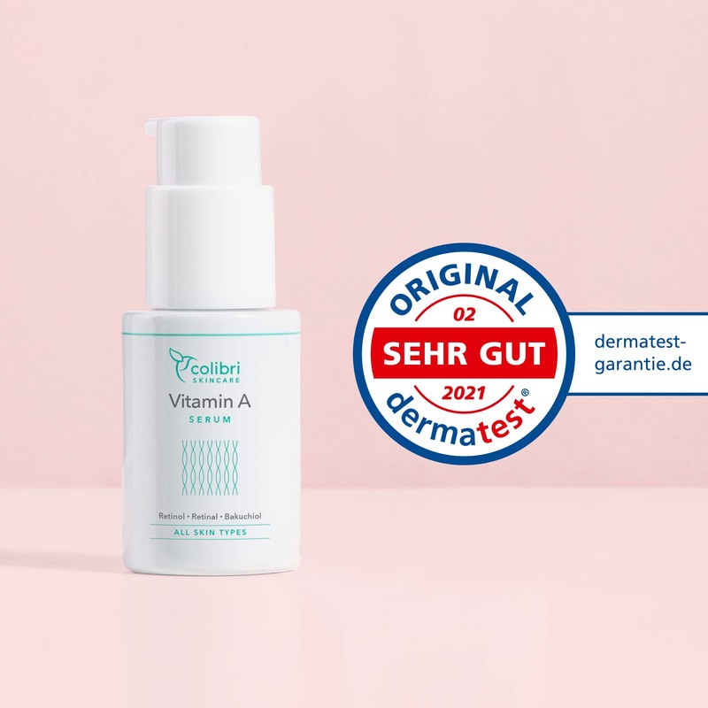 colibri skincare Vitamin A Serum - 30ml Retinol Serum hochdosiert