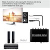 5.1 CH RCA Digital Fiber optic Coaxial to Analog Audio