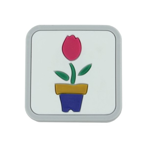 MyGrips Children's Furniture/Door Handle in Floral Design (Assorted Colours grey