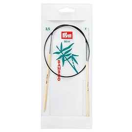 Prym 60 cm x 3.50 mm Circular Knitting Pins, Bamboo