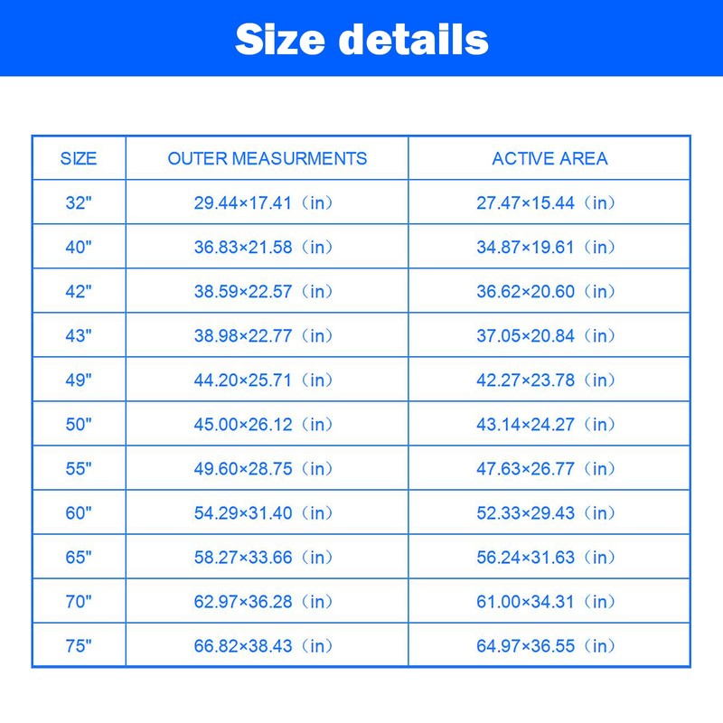 SpecialTouch 40 Inch Infrared Touch Screen Frame 20 Points Interactive