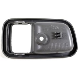PT Auto Warehouse TO-2950F-2RP - Embellecedor para Manilla de Puerta Interior de Color Gris Oscuro - Solo para cabinas Regulares/extendidas, par Trasero Izquierdo/Derecho