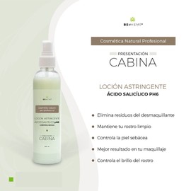 Loción facial astringente para cutis graso 250 ml