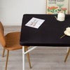 YZKITM Cocktail Square Fitted Table Cover Spandex Stretchable Table Top
