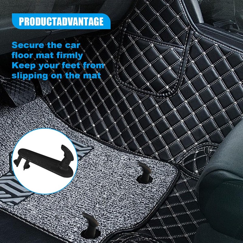 Car Floor Mat Clips, Car Mat Fixing Clips Carpet Clips,