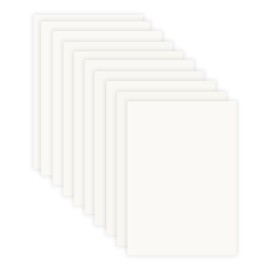 Craft Perfect - Smooth Card - Bright White - A4 (10 Pack) - 240gsm - Acid & Lignin Free - Ideal for Die Cutting and Card Bases