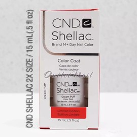 CND Shellac - Limited Edition - Cream Puff - 0.5 oz / 15ml