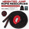 Jump Rope, 4LB Weighted Jump Rope for Fitness, 9.8ft Heavy