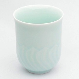 龍泉 Celadon, Tea, Cup yeonhwa (Brother Kilns, Powder Blue) 200ml