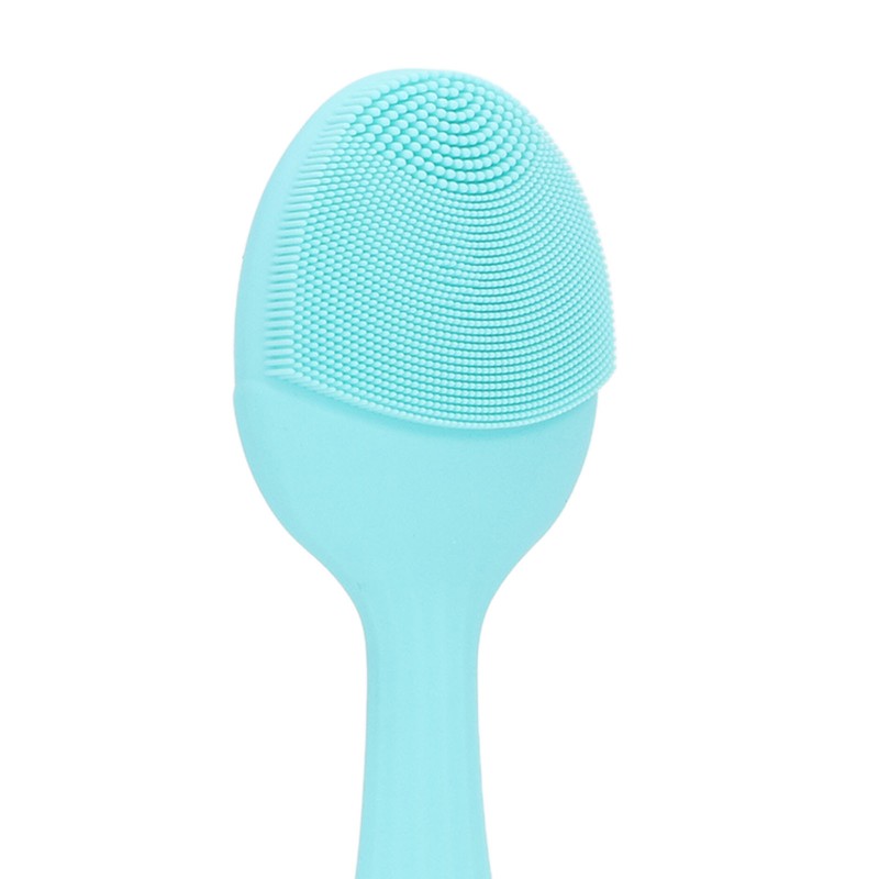 Facial Cleansing Brush Multifunctional Portable Electric Silicone Face Scrubber for
