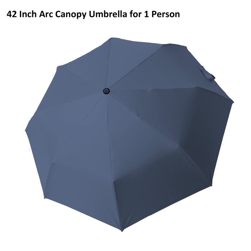 Small Travel Umbrella for Rain Protection Sun-Folding UV Umbrella Windproof