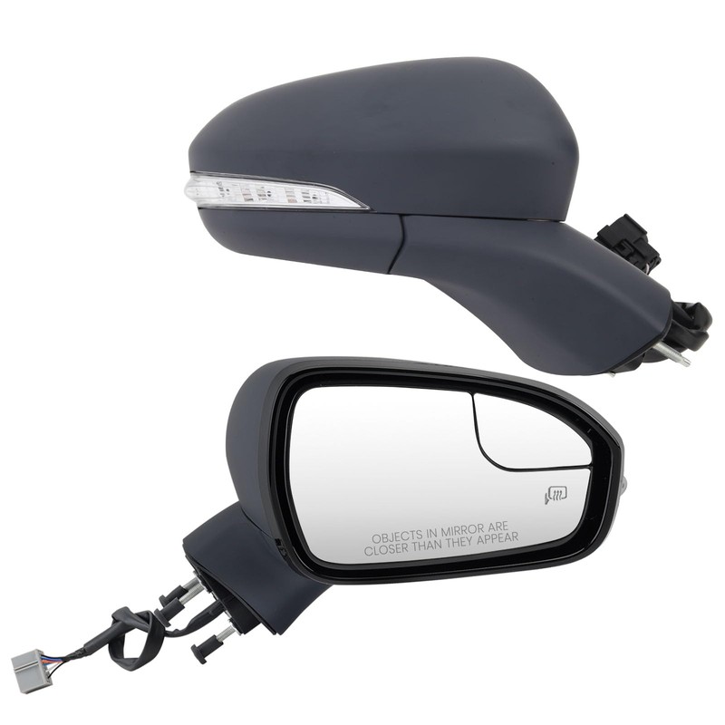 Passenger Side Mirror Compatible with Ford Fusion 2013-2016, Power, Heated,