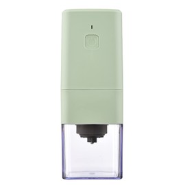 Mini Electric Burr Coffee Grinder with Adjustable Coarse Fine Grinding Removable Chamber