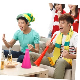 KOMBIUDA 5pcs Cheer Megaphones Noise Makers for Sports Party Atmosphere Props Megaphones for Fans