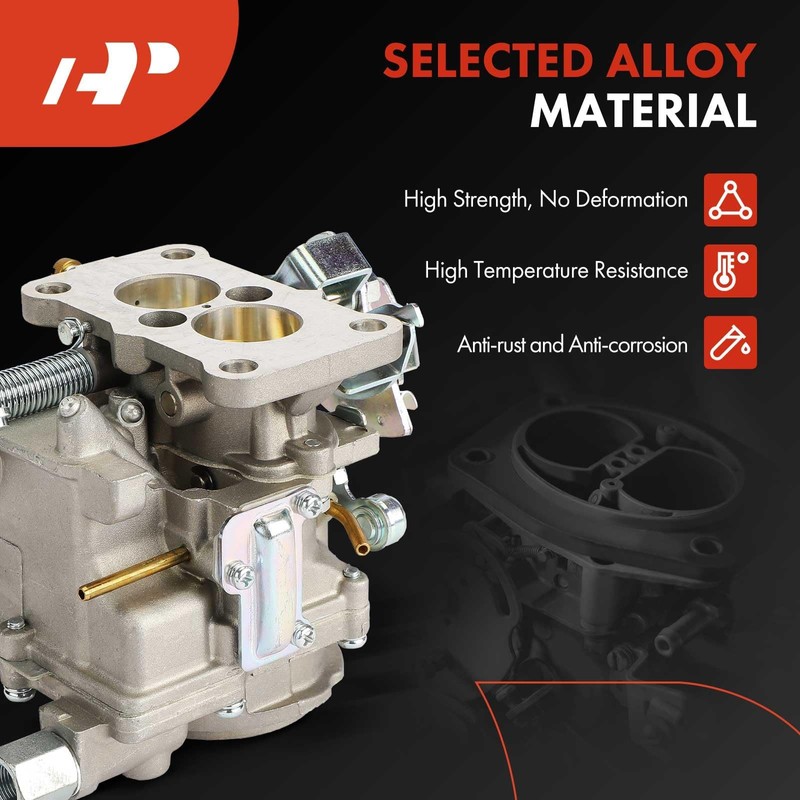 A-Premium 2 Barrel Carburetor Compatible with Toyota Corolla 1983, Forklift