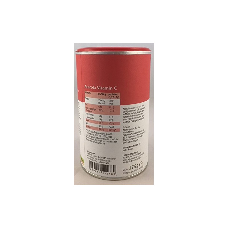 Sanatura Acerola, 2 x 175 g