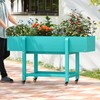LUE BONA Raised Garden Bed with Wheels, 48 * 16.7