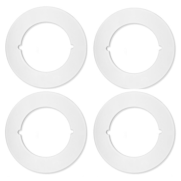 MHXZKHL Scar Plates for Door Knob, 2-1/8" Inner Diameter, 3-1/2"