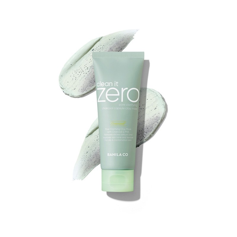 Clean It Zero Charcoal Capsule Pore Clay Mask 100g /