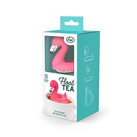 Genuine Fred Flamingo - Infusor de té flotador para piscina, color rosa