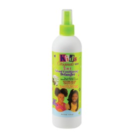 Originals by Africa's Best Kids 2-n-1 Natural Conditioning Detangler, 12oz Bottle, Formulated with Extra Virgin Olive Oil, For Natural, Texturized, or Relaxed Hair