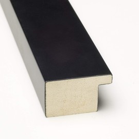 Framed Magnetic Board Bulletin Board | Magnet Board Mezzanotte Black Frame | Framed Magnetic Boards | 26.12 x 14.12 in.