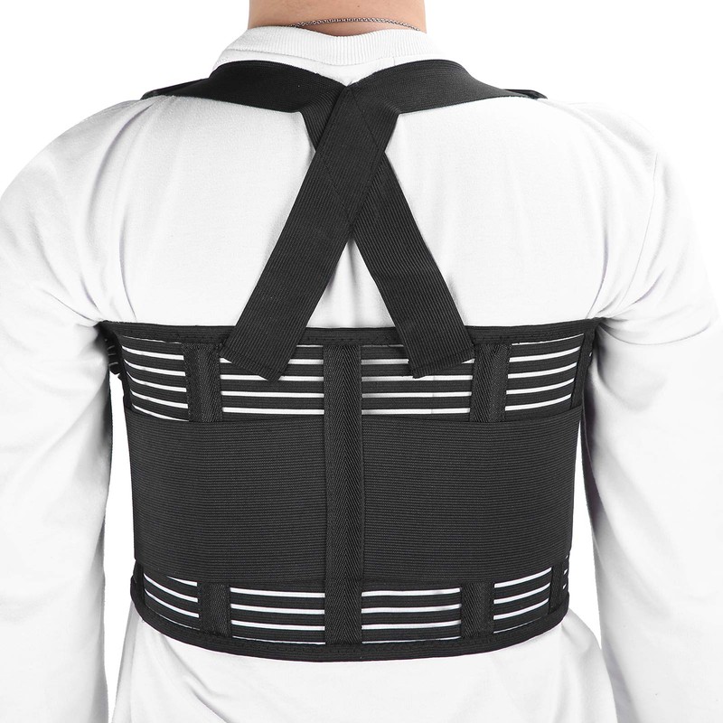 Brace for Broken Ribs, Breathable Adjustable Chest Lumbar Protector Strap