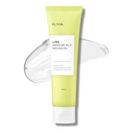 iUNIK Gel Exfoliante Facial Coreano con AHA de Lima 120ml Exfoliacin Suave Elimina Clulas Muertas Hidratacin Refrescante No Irrita Ilumina Suaviza... 