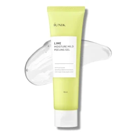 Gel Exfoliante IUNIK Facial Coreano de Lima con AHA para Piel Sensible, 120 mL