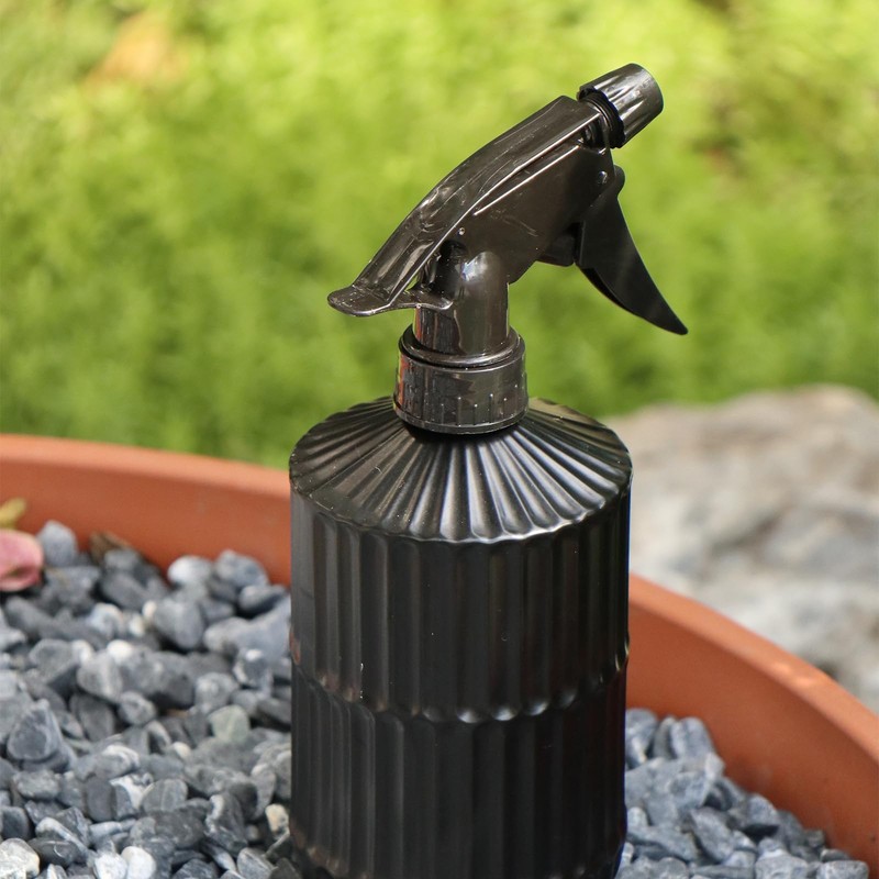 OFFIDIX Glass Spray Bottle, Pressure Watering Can, Indoor Plant Mister,