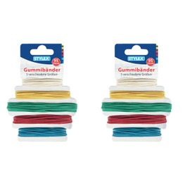 Stylex 31321 rubber rings, 95 pieces, 5 different sizes.