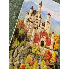 Riolis Counted Cross Stitch Kit Neuschwanstein Castle R1520