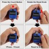 TopTie ABS Hand Tally Counter, 4-Digit Mechanical Golf Clicker Counter