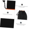 Gatuida 2pcs Neoprene Camera Lens Case Bag Drawstring Lens Pouch